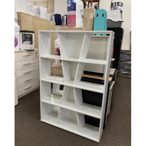 NEW WHITE SHELF UNIT